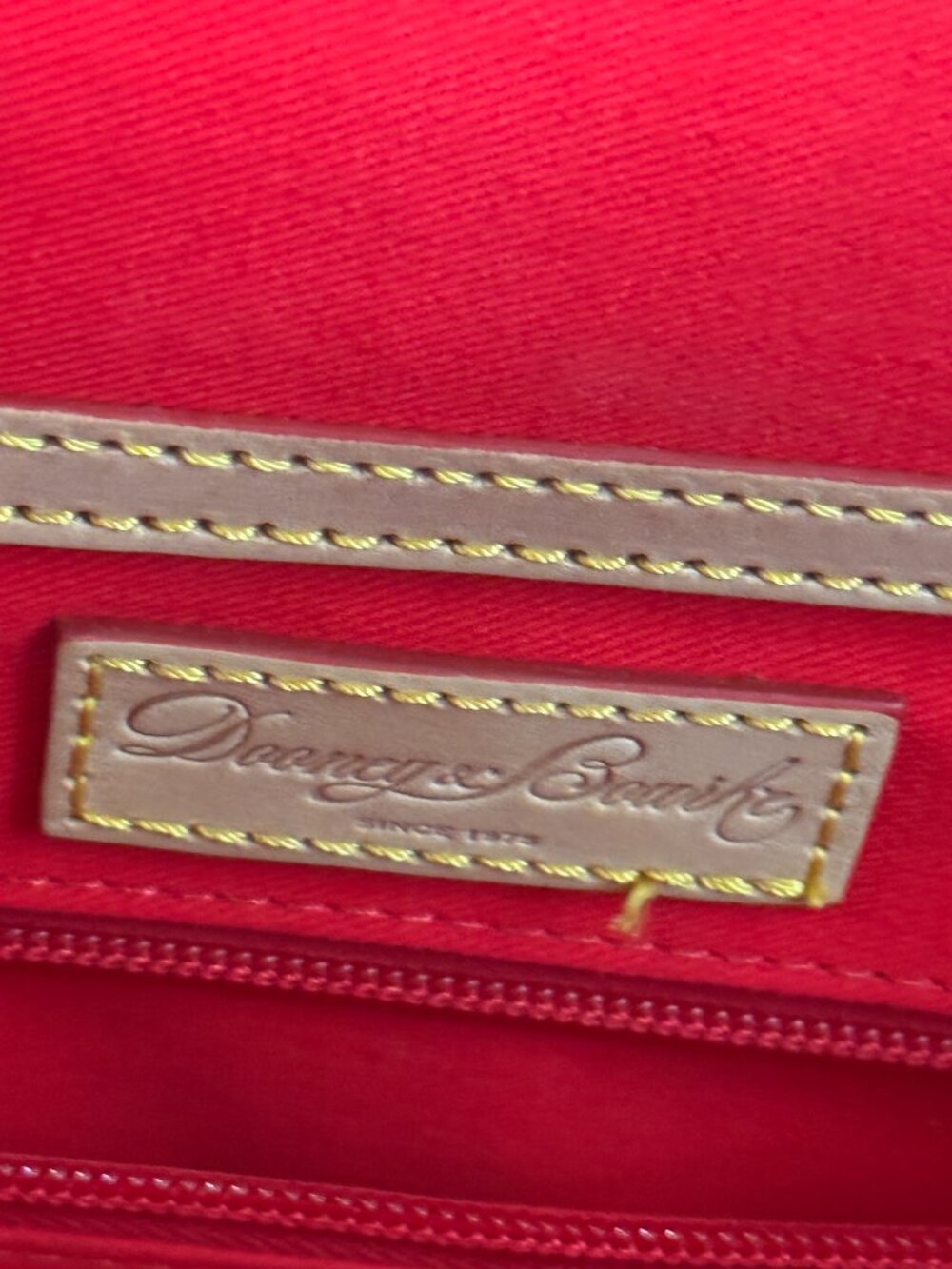 Vintage Dooney! Dooney & Bourke Janine Satchel - Picture 10 of 13